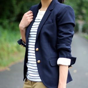 J. Crew Schoolboy Blazer in Navy, sz 6